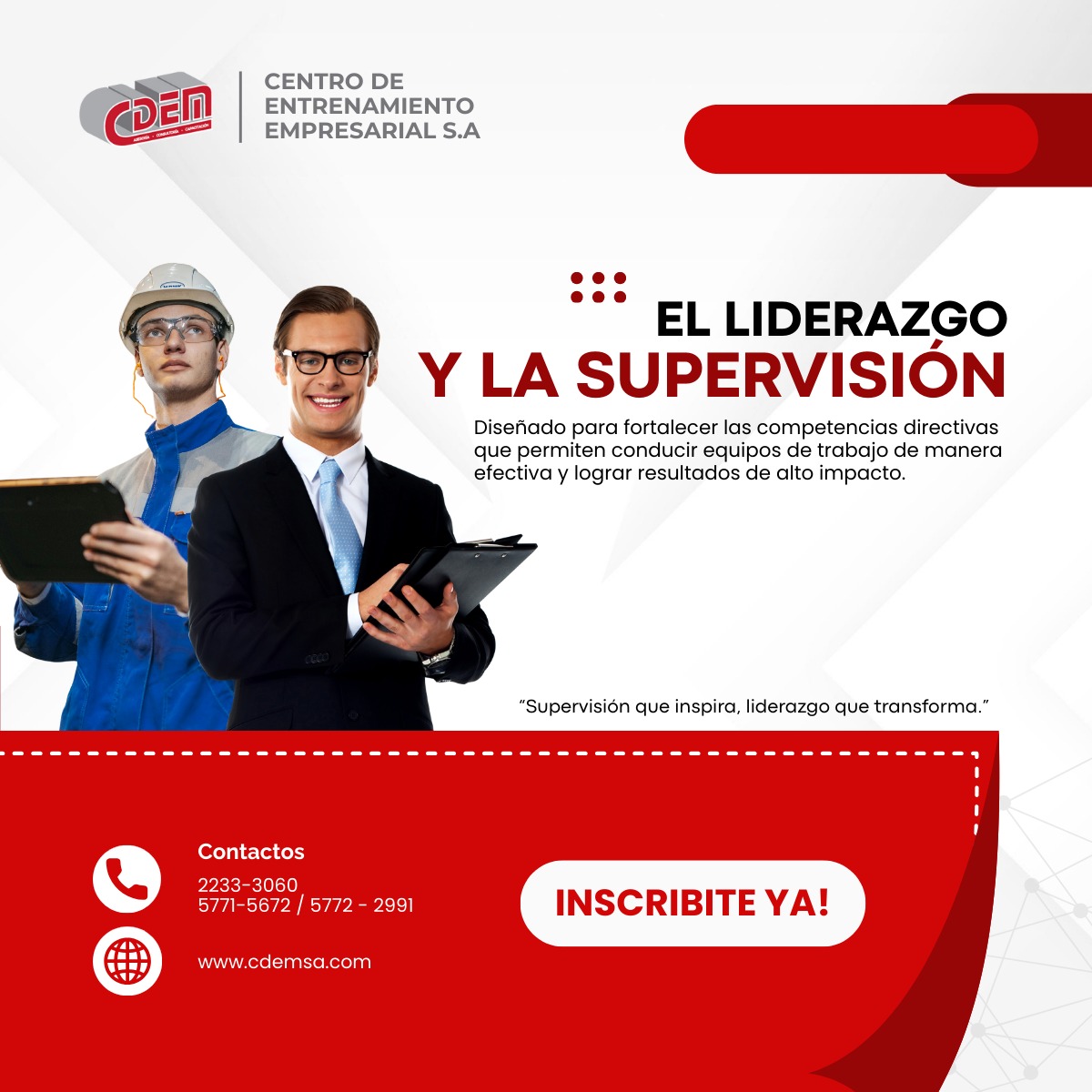 El Liderazgo y la Supervisión