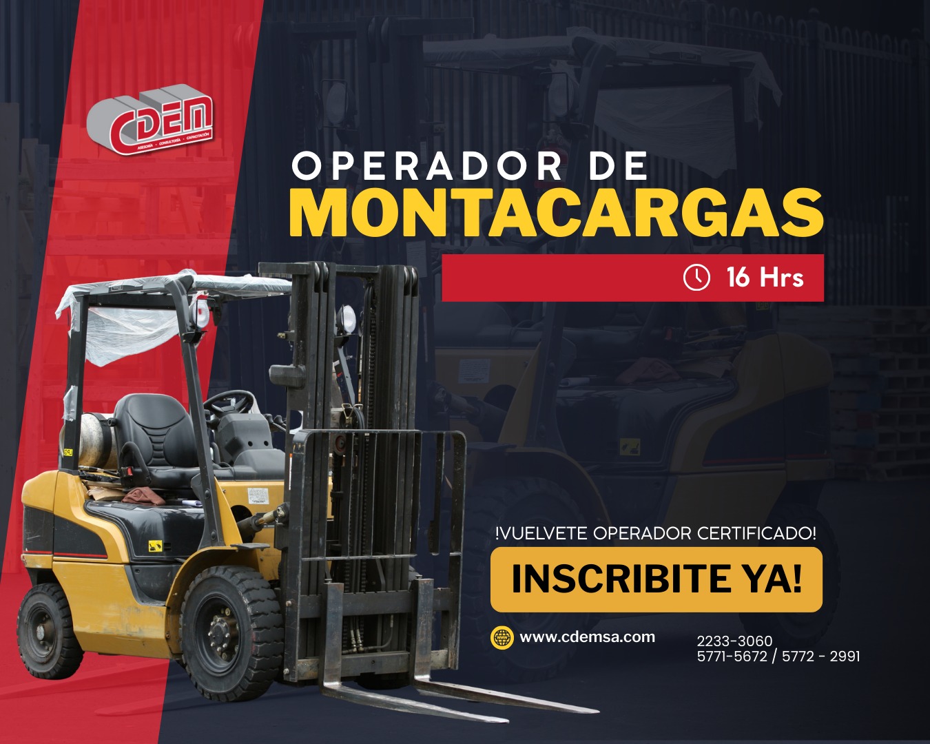 Operador de Montacargas
